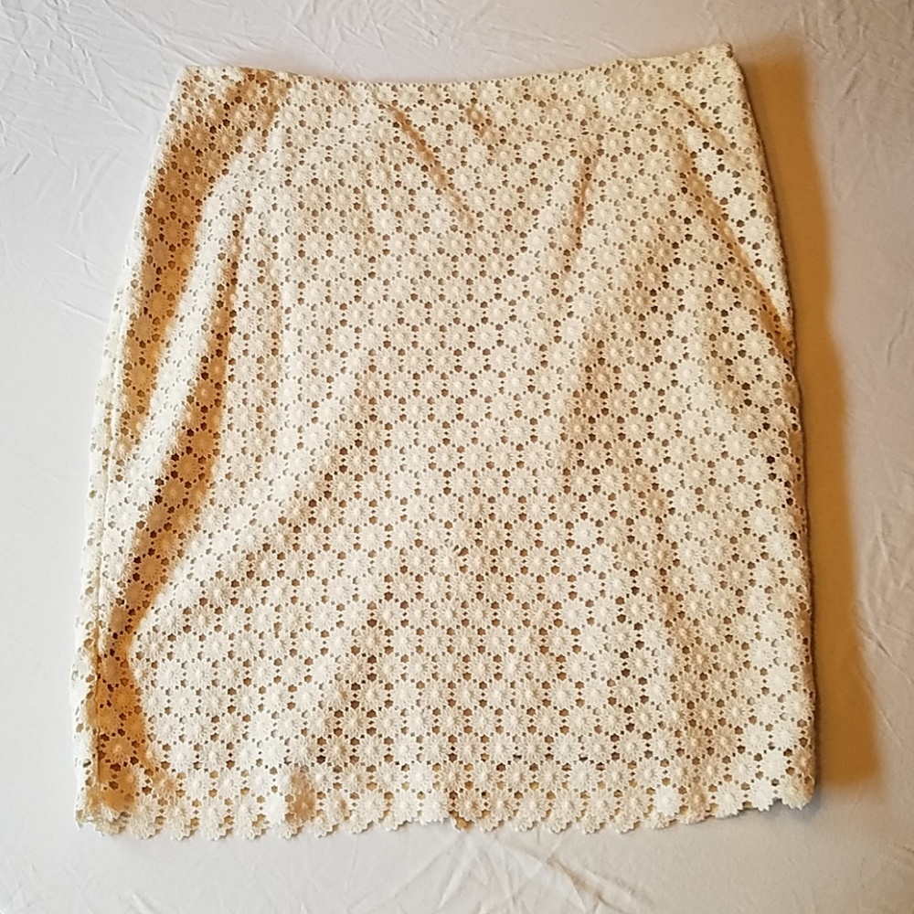 Charter club Daisy lace skirt